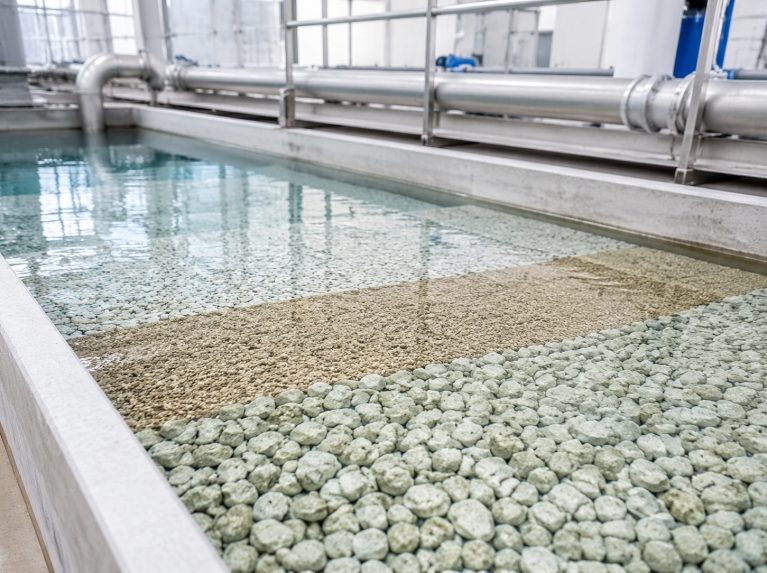 龙感湖管理区水处理除氨氮沸石滤料
